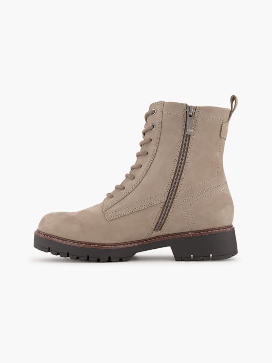 Tamaris Schnür-Stiefelette Taupe