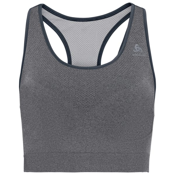 Brassière trail ODLO SEAMLESS MEDIUM CERAMICOOL SPORTS BRA ODLO SILVER GREY MELANGE