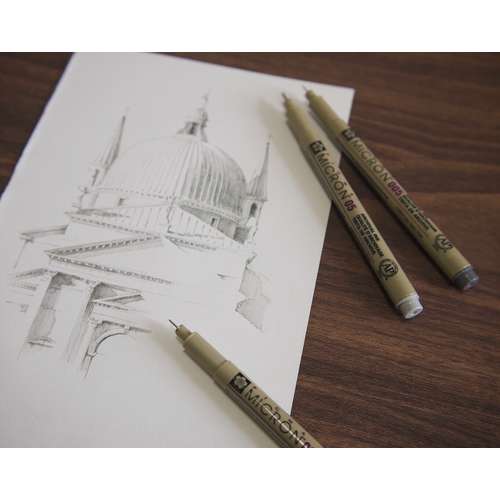 SAKURA Pigma Micron™ Fineliner 0,6 mm, einzeln