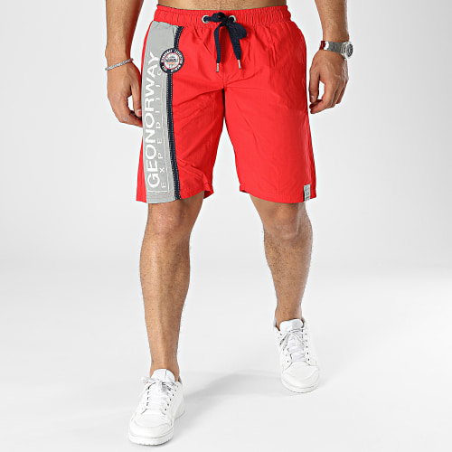 Short De Bain Rouge