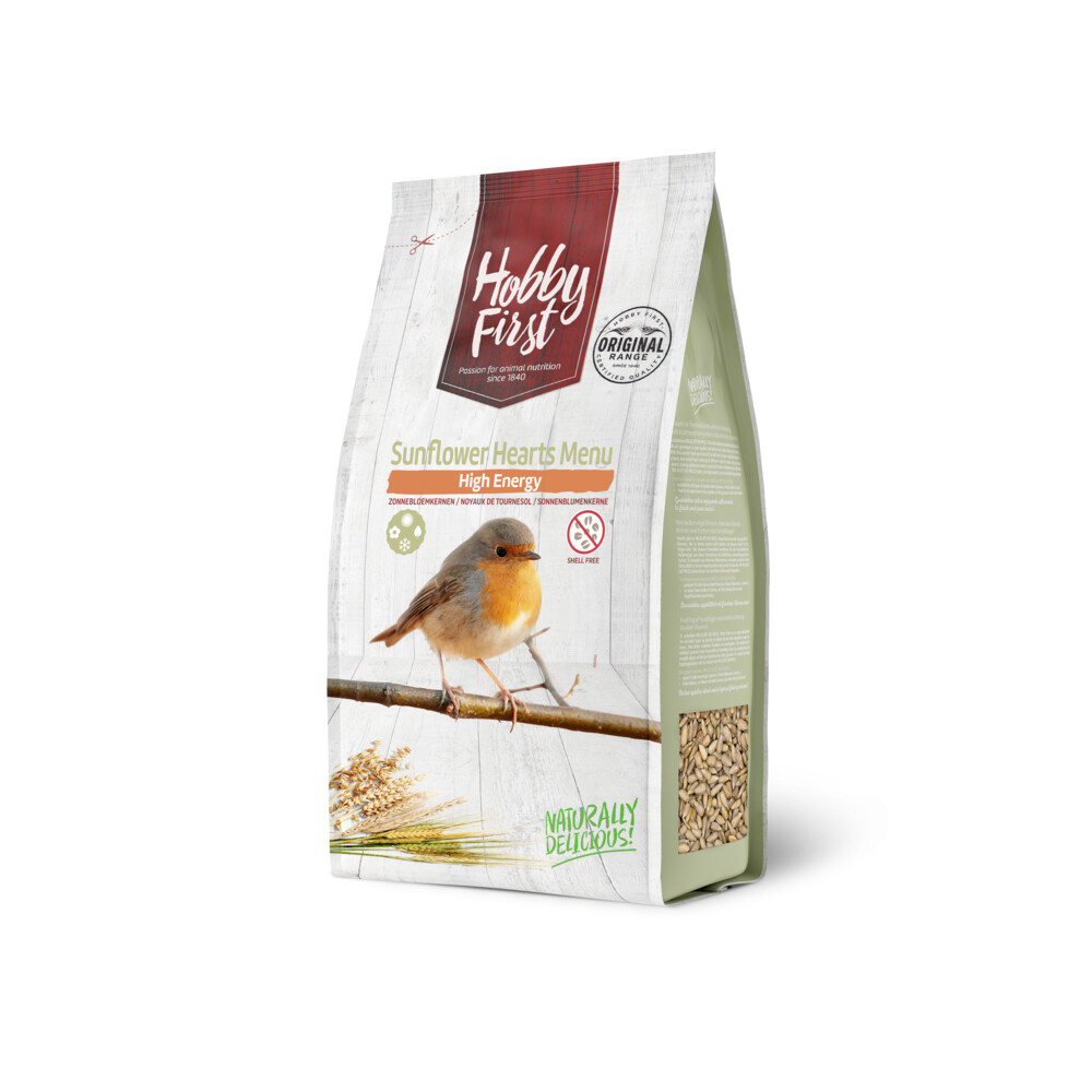 HobbyFirst Wildlife Sunflower Hearts Menu 3,5 kg