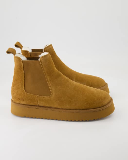 Copenhagen Studios CPH258 Chelsea Boots in Beige