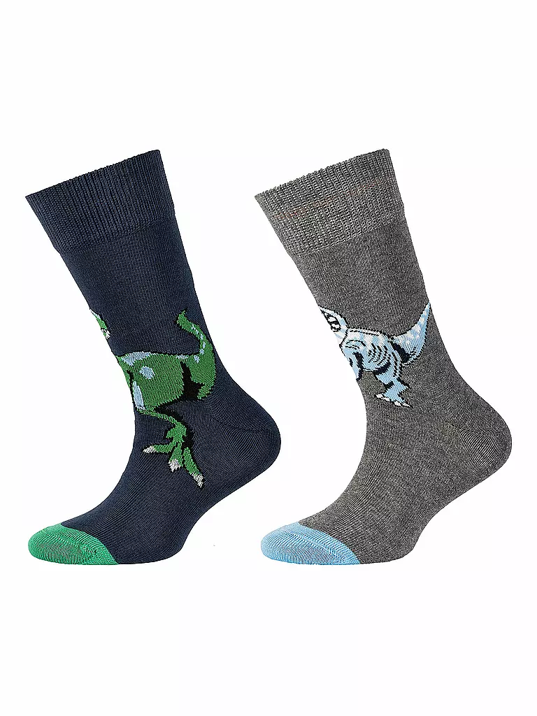 CAMANO Jungen Socken 2er Pkg. Blue blau