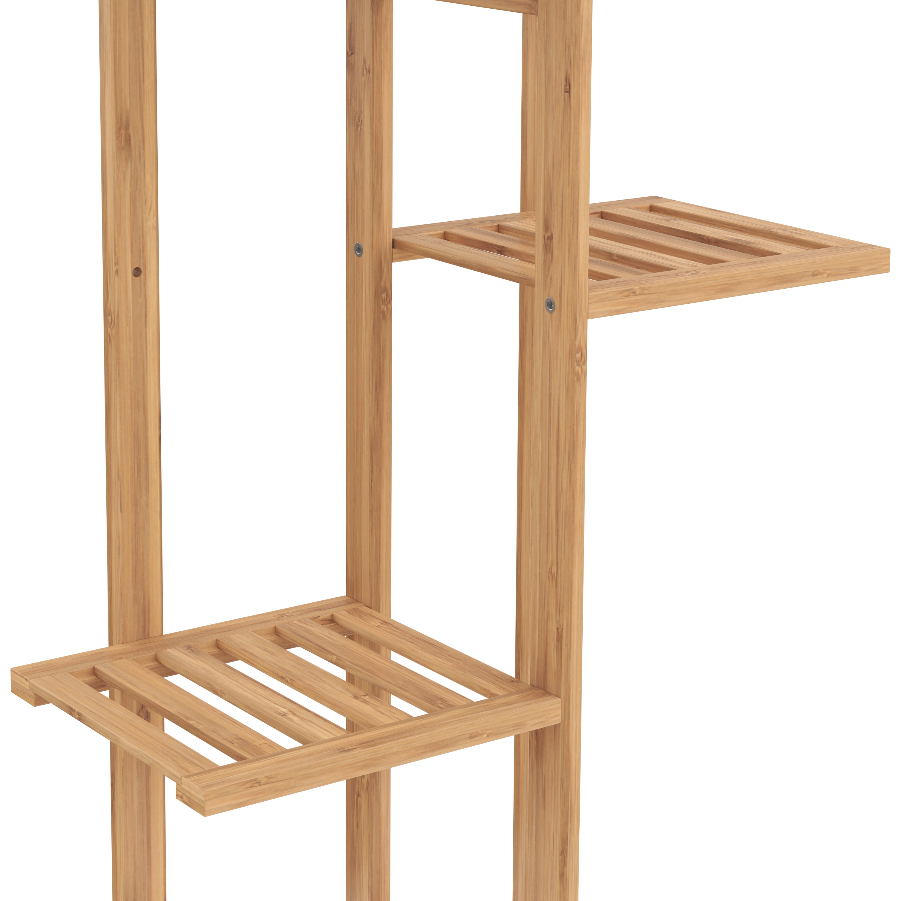 Pflanzenständer Bambus 40 x 20 x 122 cm