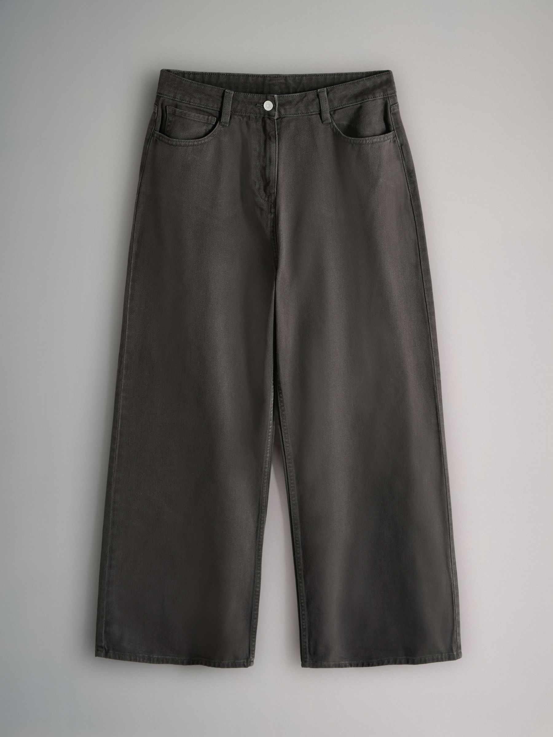 Crème/Chocoladebruin - The Set - 2 denim jeans met rechte pijpen