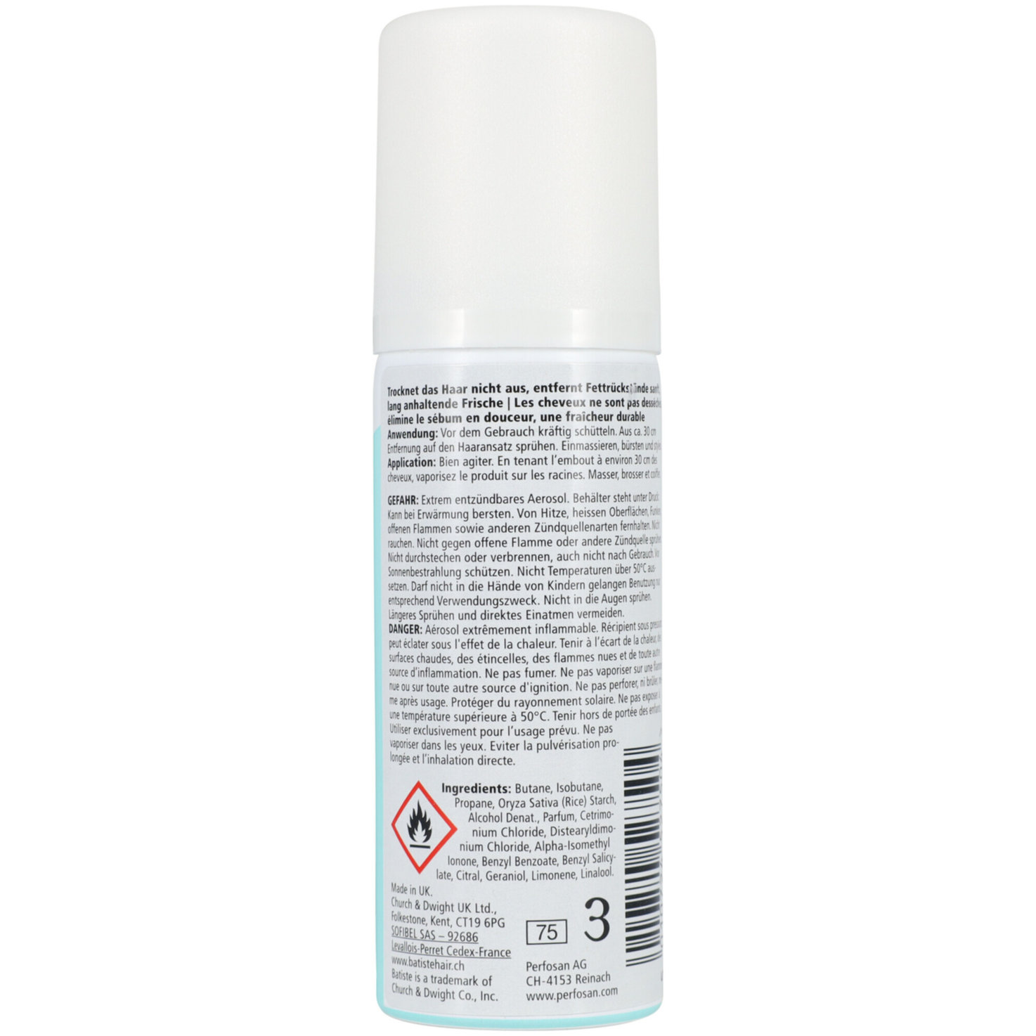 Batiste Original Trockenshampoo Mini