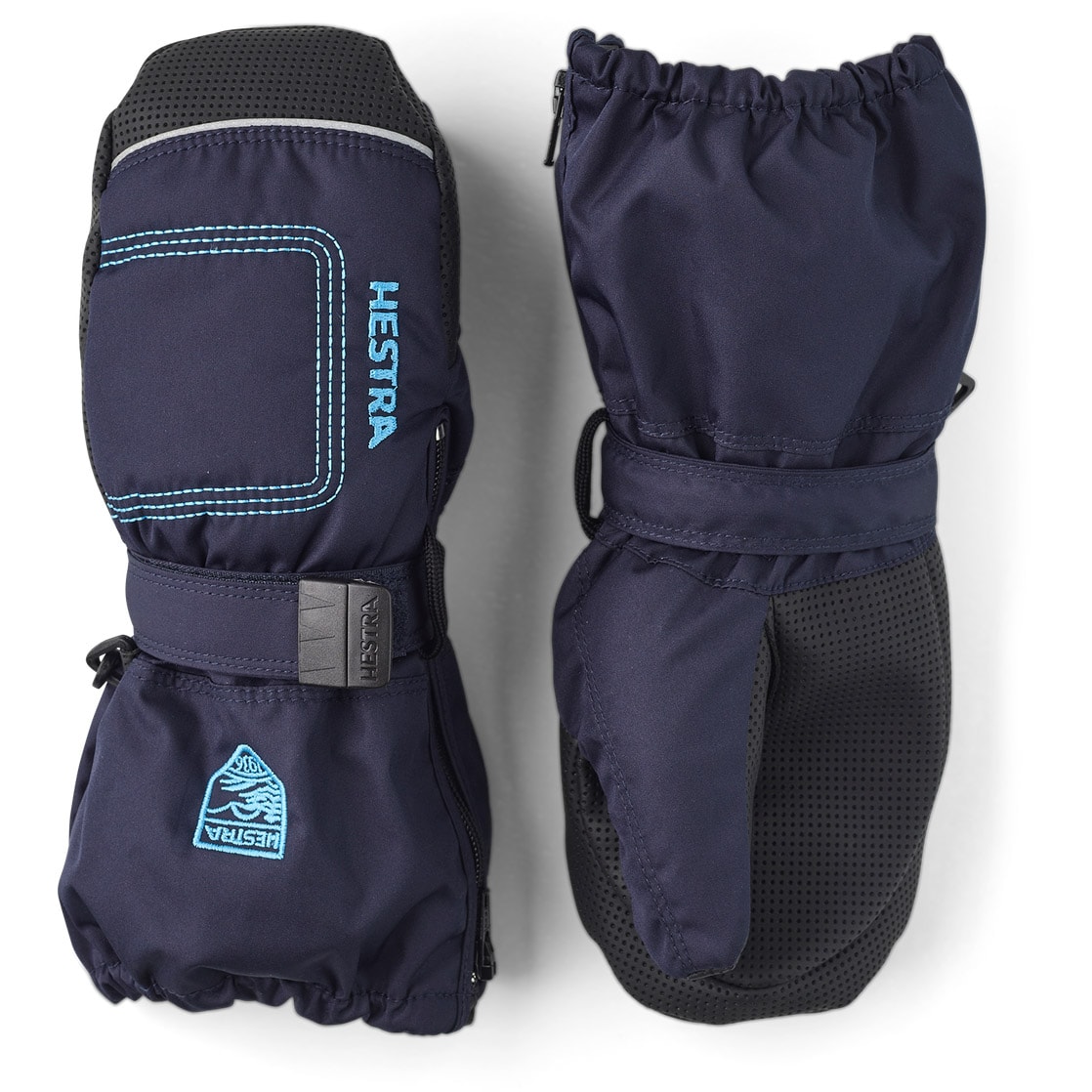 Hestra Baby Zip Long<br> Lang myk og varm vott for de aller minste!