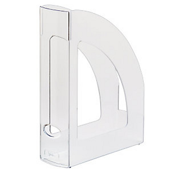 RAJA Porte-revues  en polystyrène - Transparent  (lot de 6)
