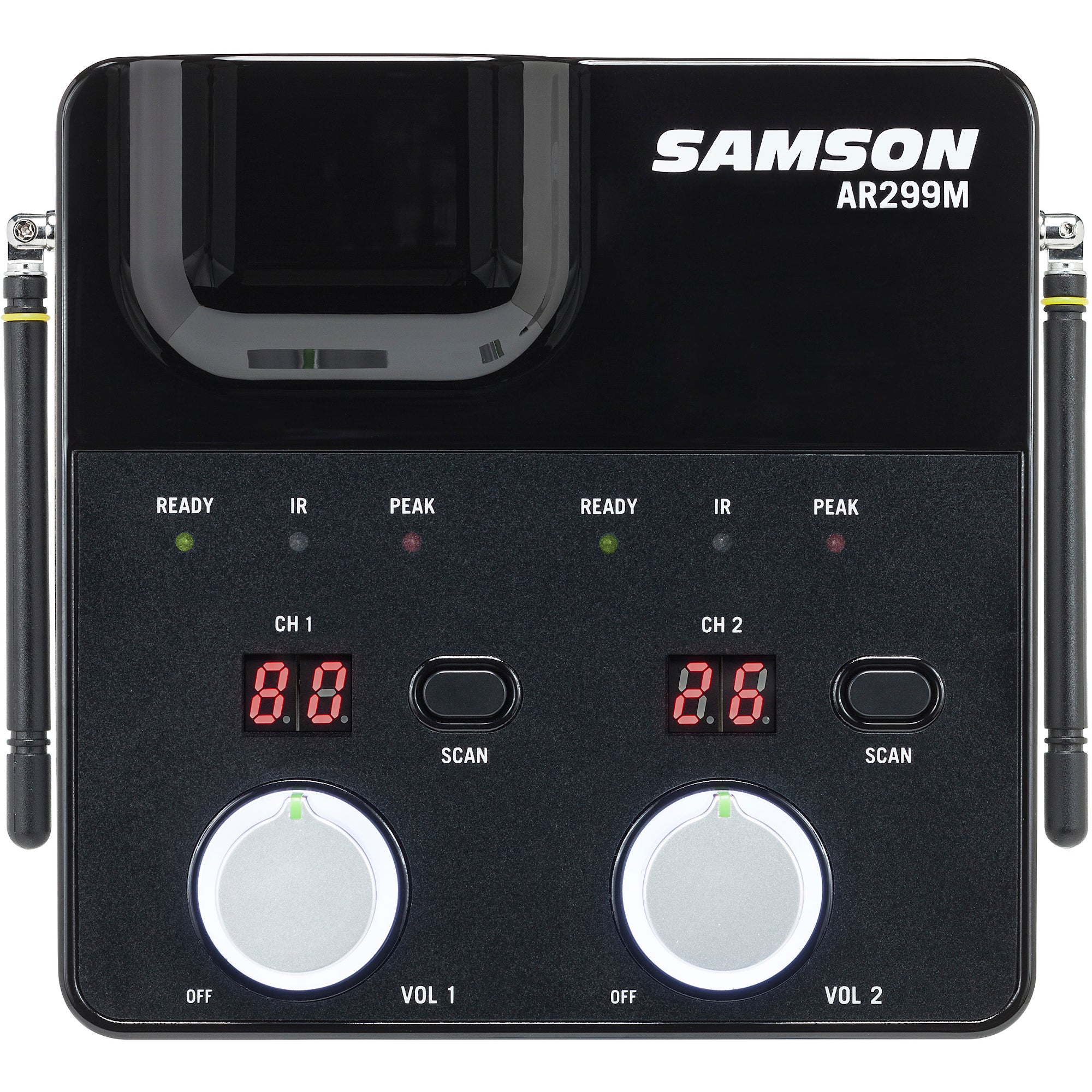 Samson Concert 288m Presentation System dual draadloze headset/dasspeld set (D 542 - 566 MHz)