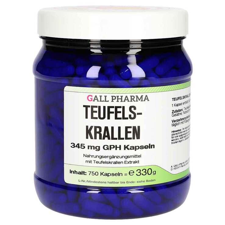 Teufelskrallen 345 mg GPH Kapseln, 750 St