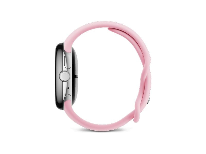 Google Pixel Watch 3 4G 41 mm Pink Schlanke Smartwatch mit erweitertem Gesundheits- und Schlaftracking