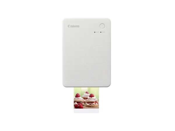 Canon SELPHY QX20 - Printer - farve - farvesublimering - 72 x 85 mm op til 0.66 min./side (farve) - kapacitet: 10 ark - Wi-Fi(g) - sandhvid