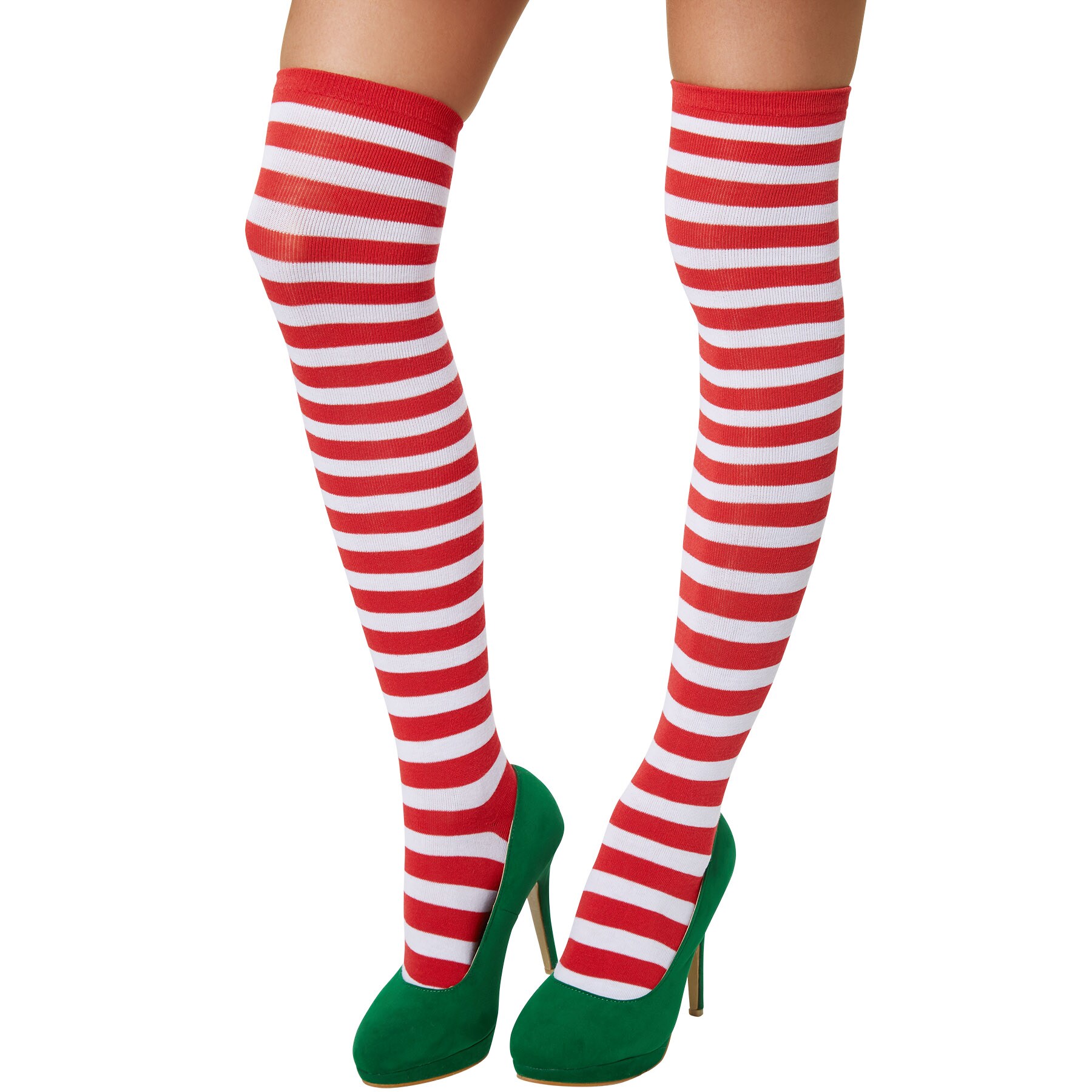 tectake® Frauenkostüm Fleißige Weihnachtselfe