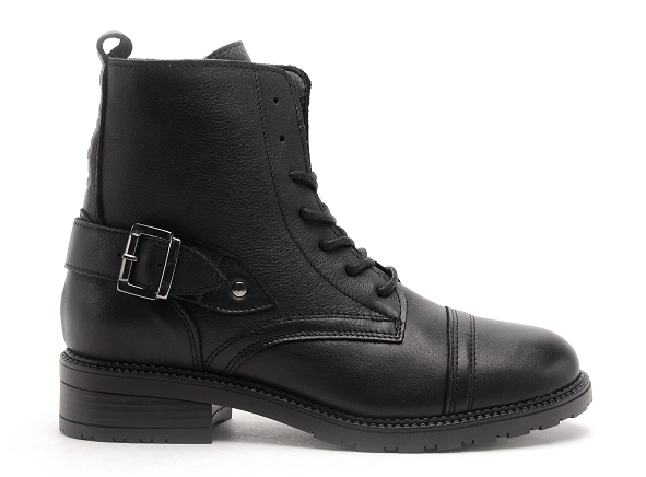 Margarita mariotti boots bottine plates femme h2251 noir