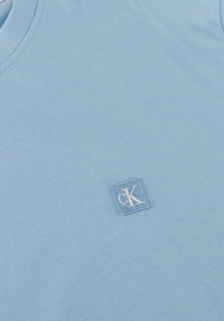 CALVIN KLEIN groene calvin klein t-shirt ck embro badge tee