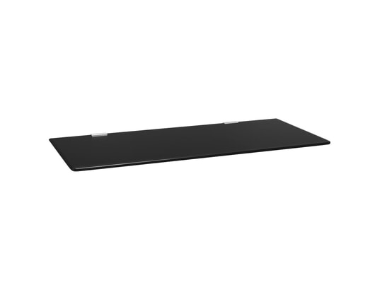VIDAXL - Brise-vue pour urinoir mural noir 90x40 cm verre trempé