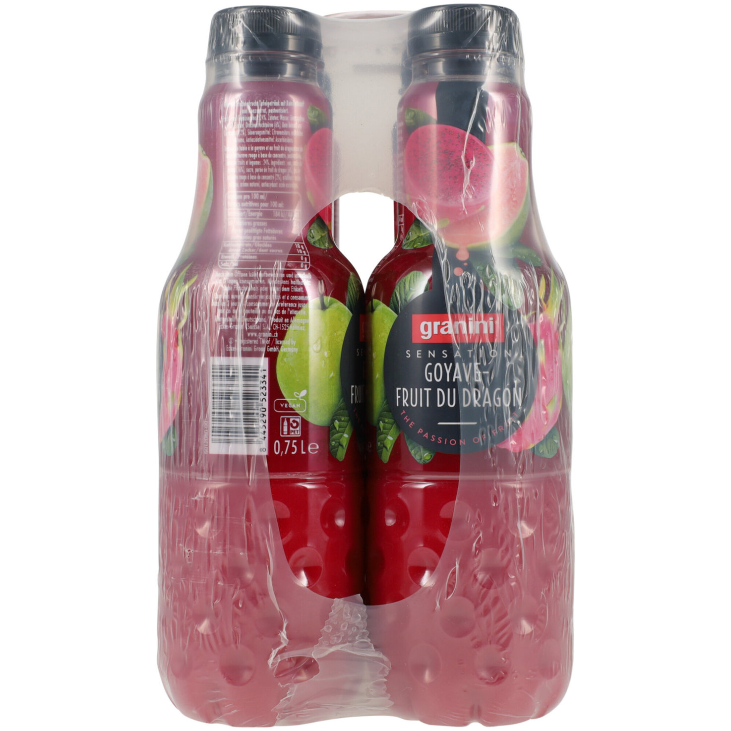 Granini Sensation Guave-Drachenfrucht 6x75cl -450cl