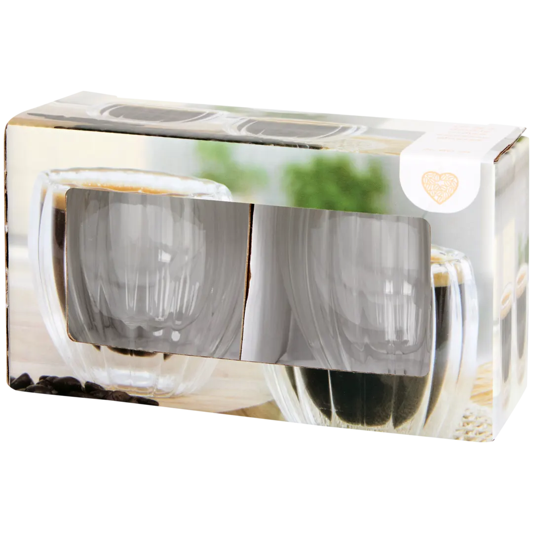 Verres à double paroi