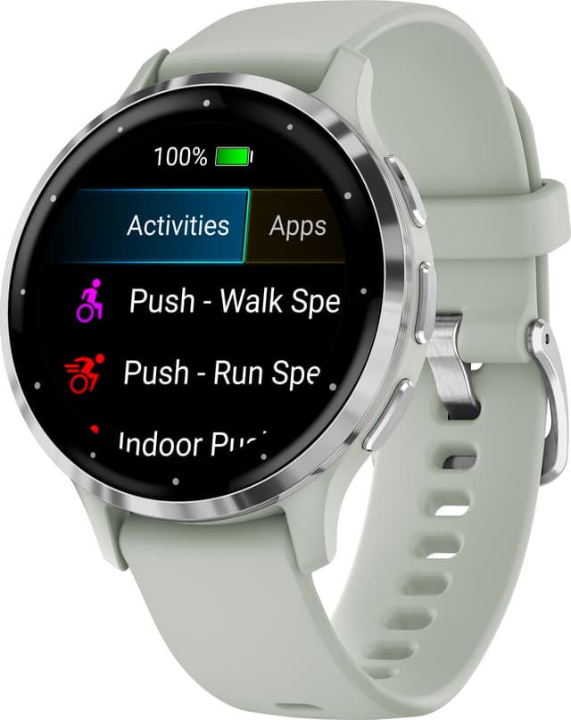 Garmin Venu 3S smartwatch (grågrøn)