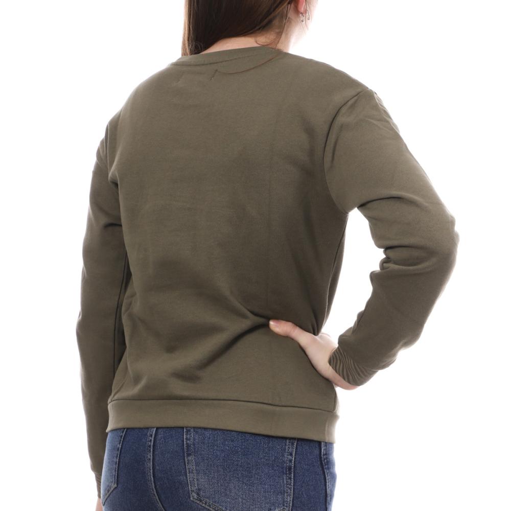 Lee Cooper Sweat Kaki Femme Lee Cooper Okazia