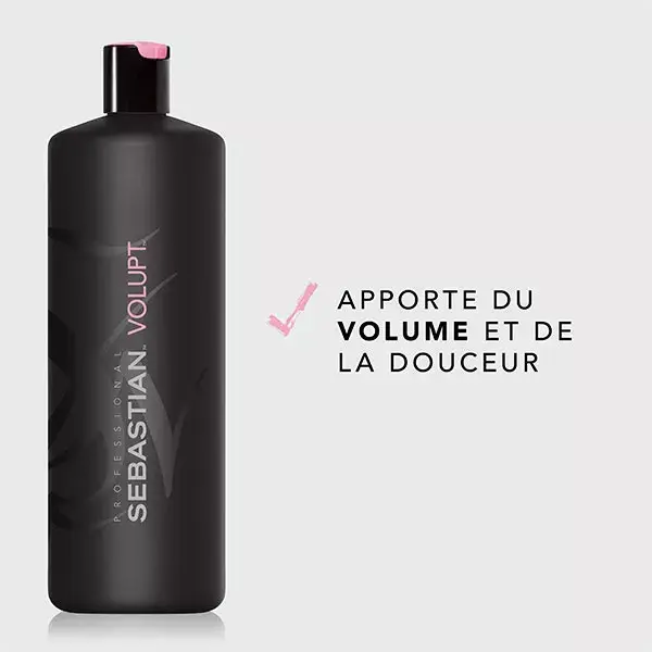Shampoo Volumizador Sebastian Professional Volupt para Cabelos Finos 1L