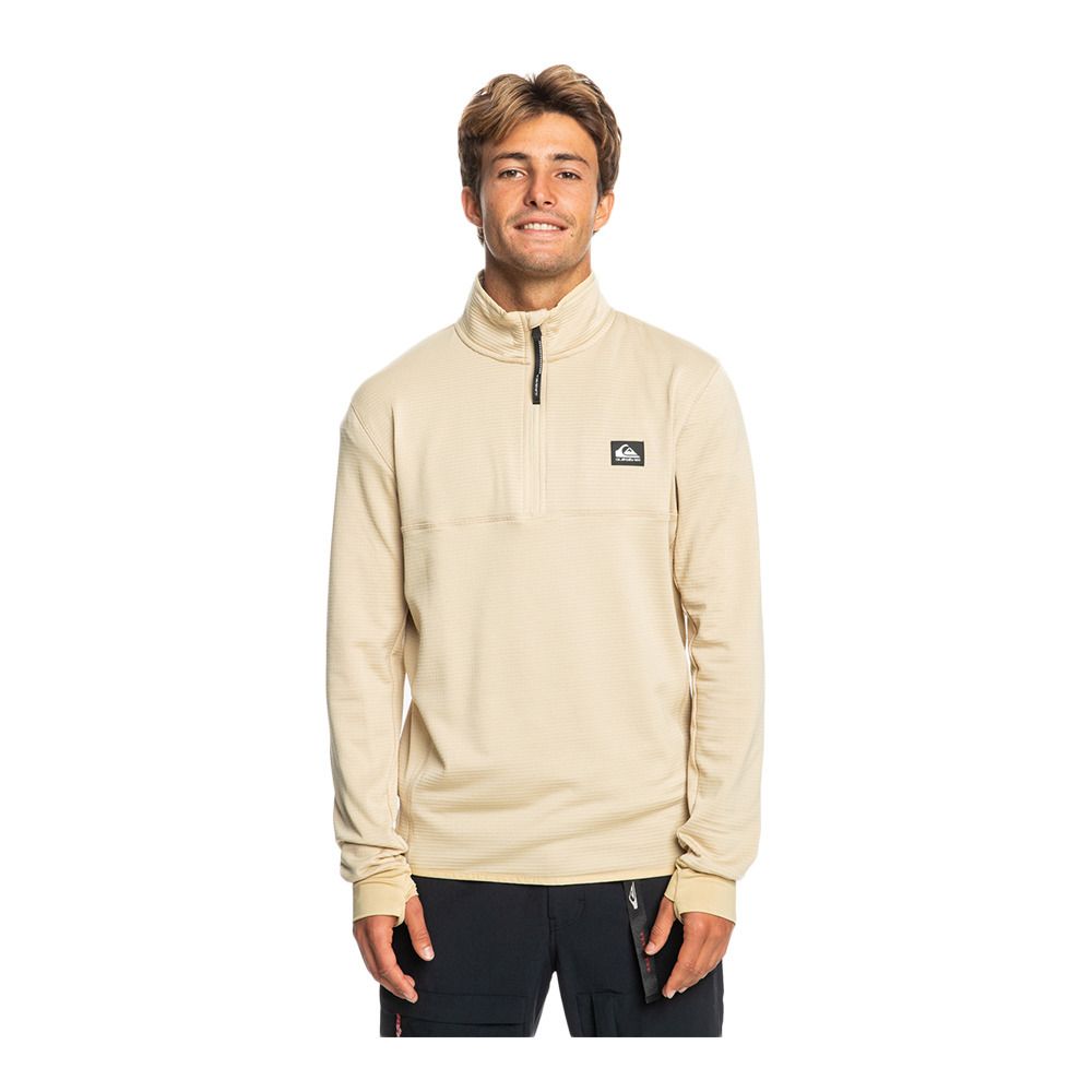 Quiksilver STEEP POINT - Polaire Homme pale khaki