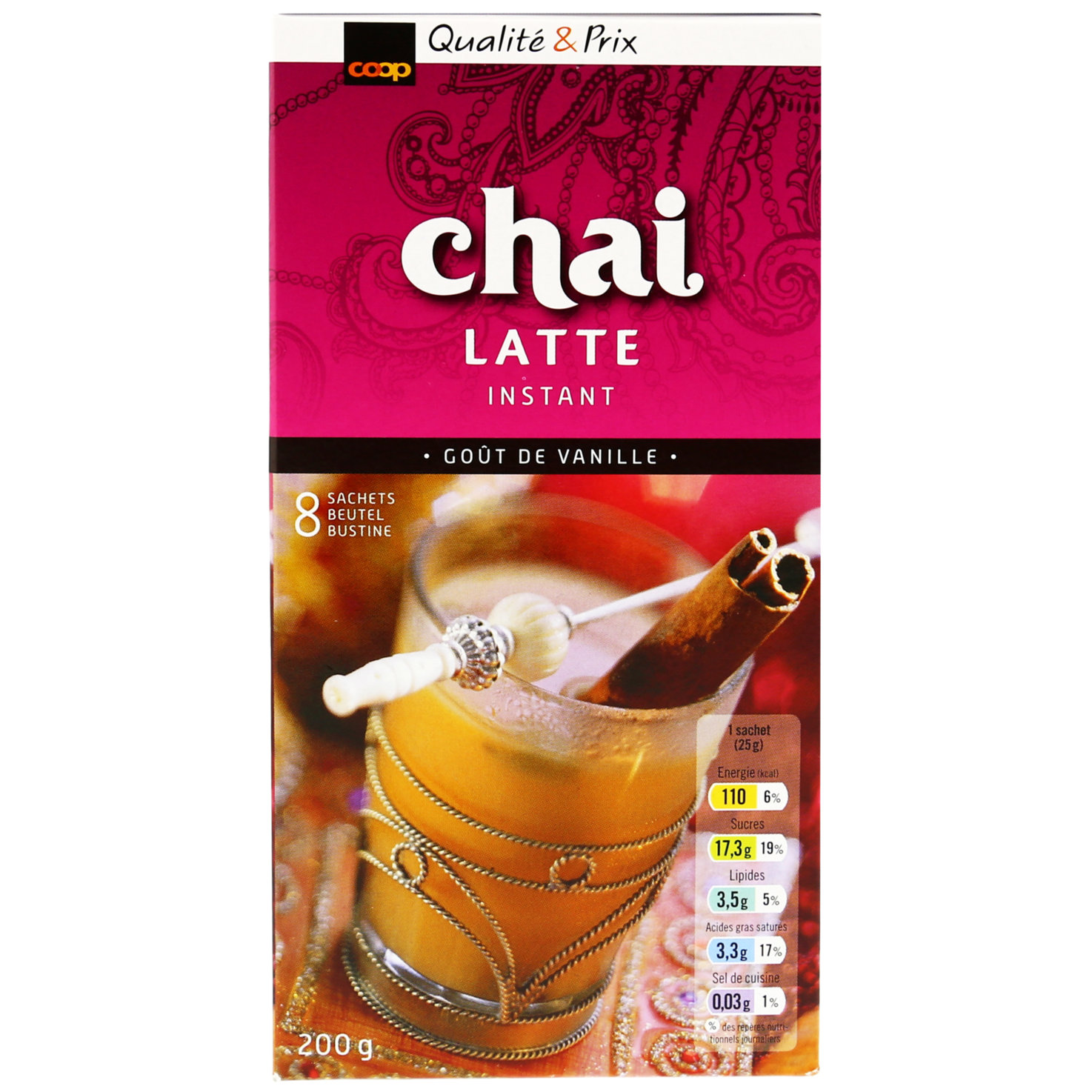 Chai Latte Instant 8 Beutel