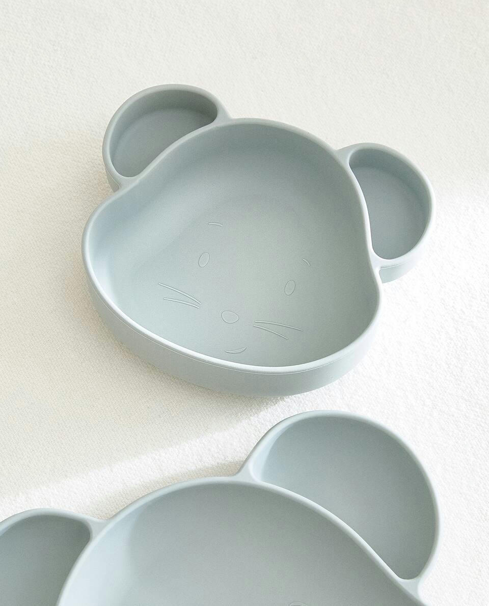 TIGELA DE SILICONE EM FORMATO DE RATO