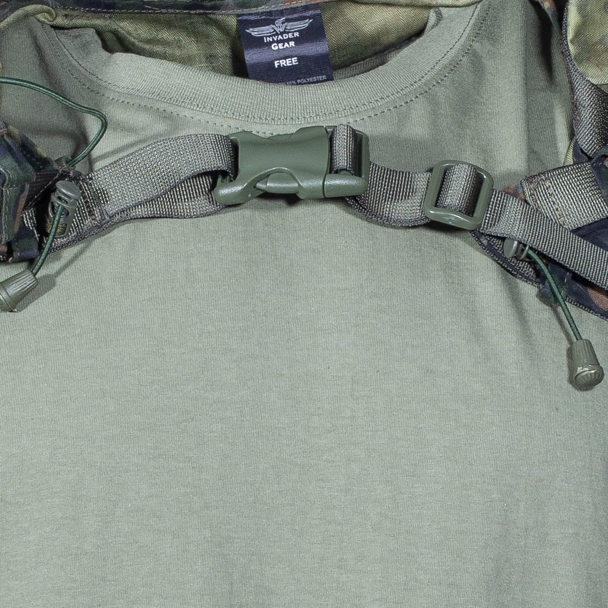Invadergear -  Invader Gear Ghillie Sniper Bolero Plain flecktarn