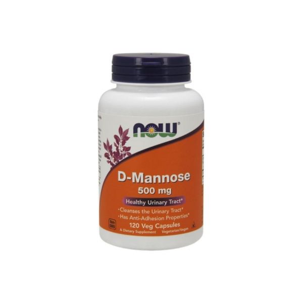 Now D-Mannose 500mg 120 Cápsulas