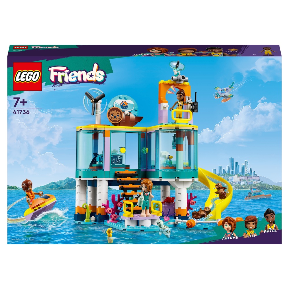 LEGO Friends 41736 Seenotrettungszentrum Spielzeug-Tierarzt-Set
