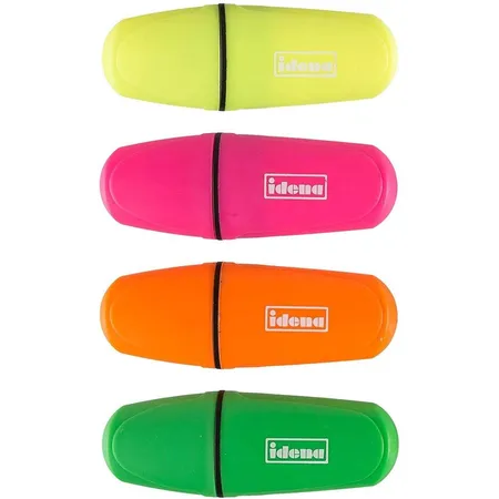 Idena Textmarker Mini 4 Farben