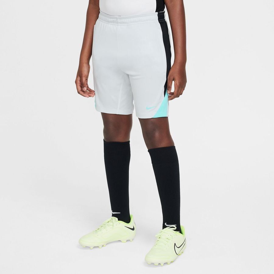 Nike Short d'Entraînement Dri-FIT Strike - Blanc/Noir/Turquoise Enfant