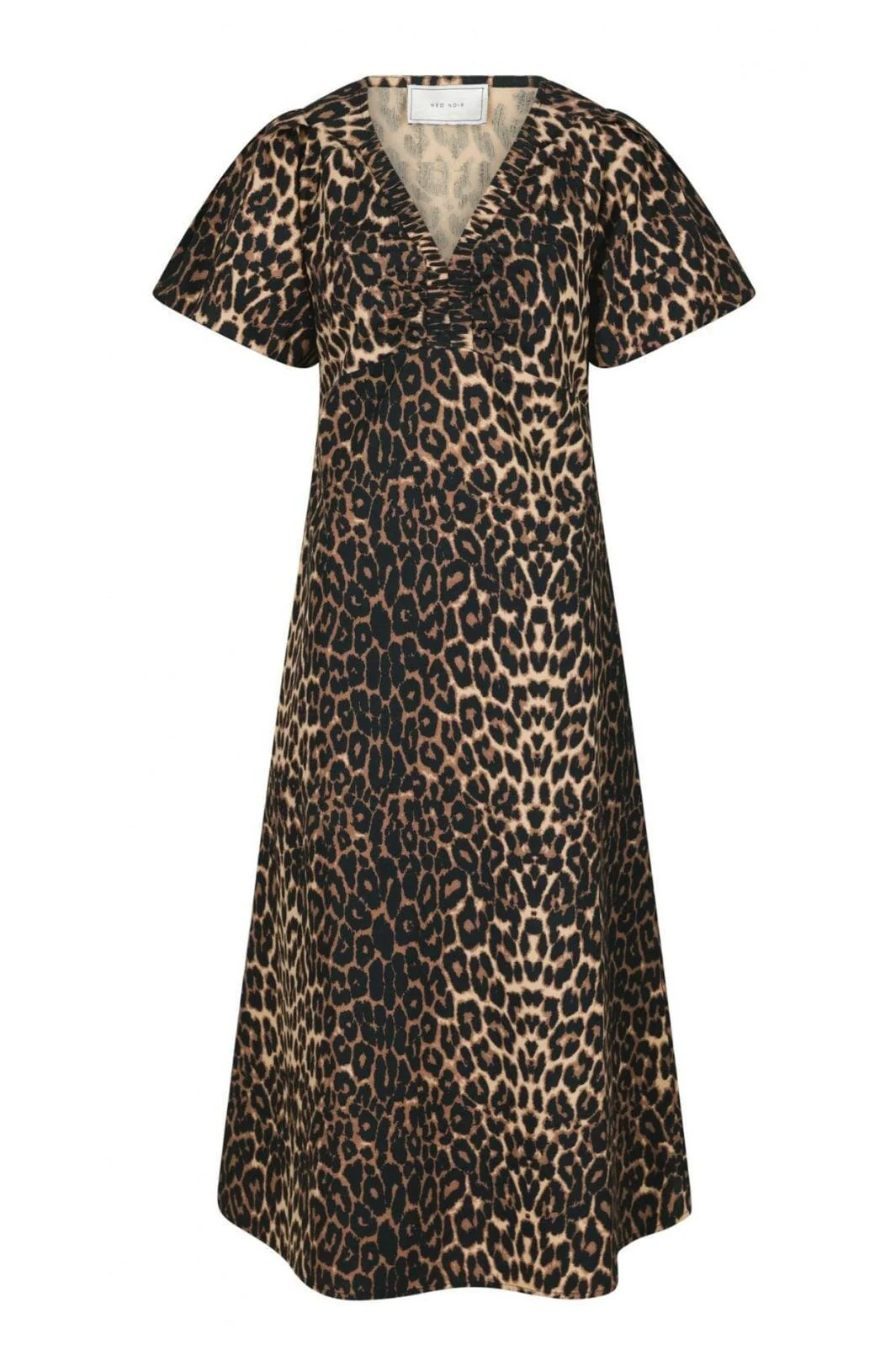 Neo Noir Illana Leo Dress