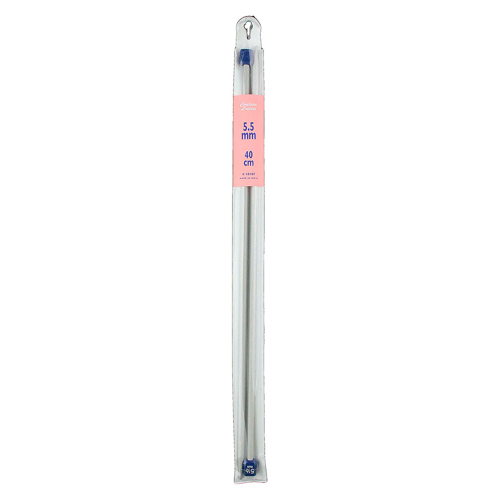 Aiguilles à tricoter N°5.5 40cm