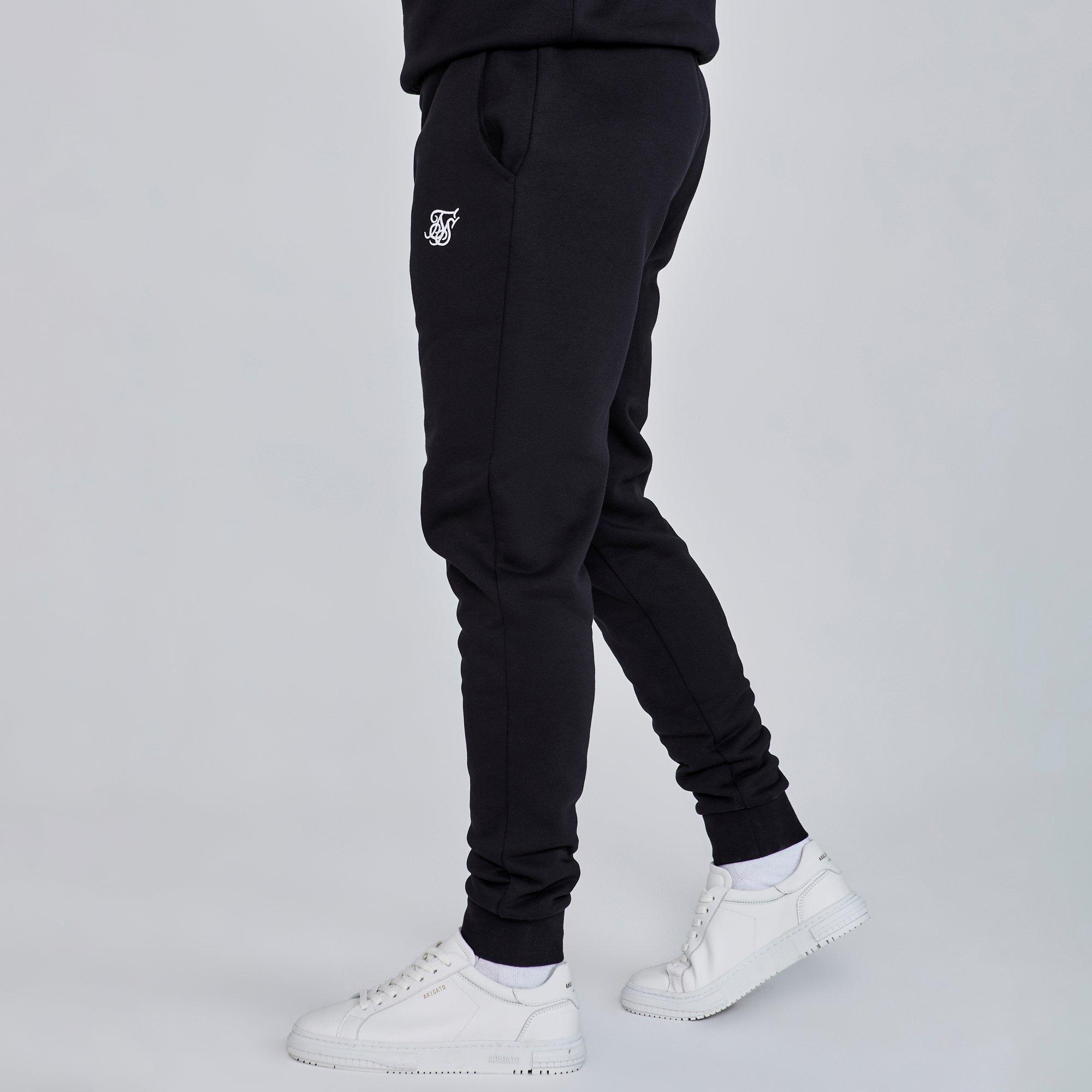 SikSilk Essential Jogging Bottoms Mens