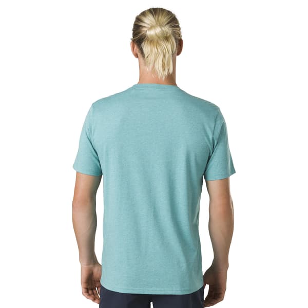T-shirt PRANA WILL TRAVEL JOURNEYMAN 2 AQUA HEATHER