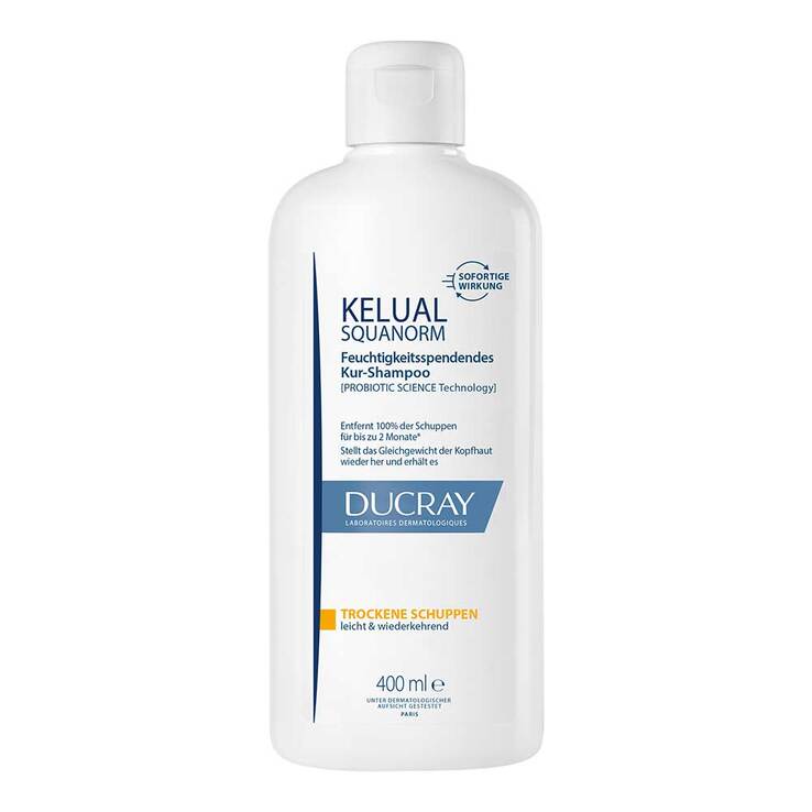 Ducray Kelual Squanorm Anti-Schuppen Shampoo trocken, 400 ml