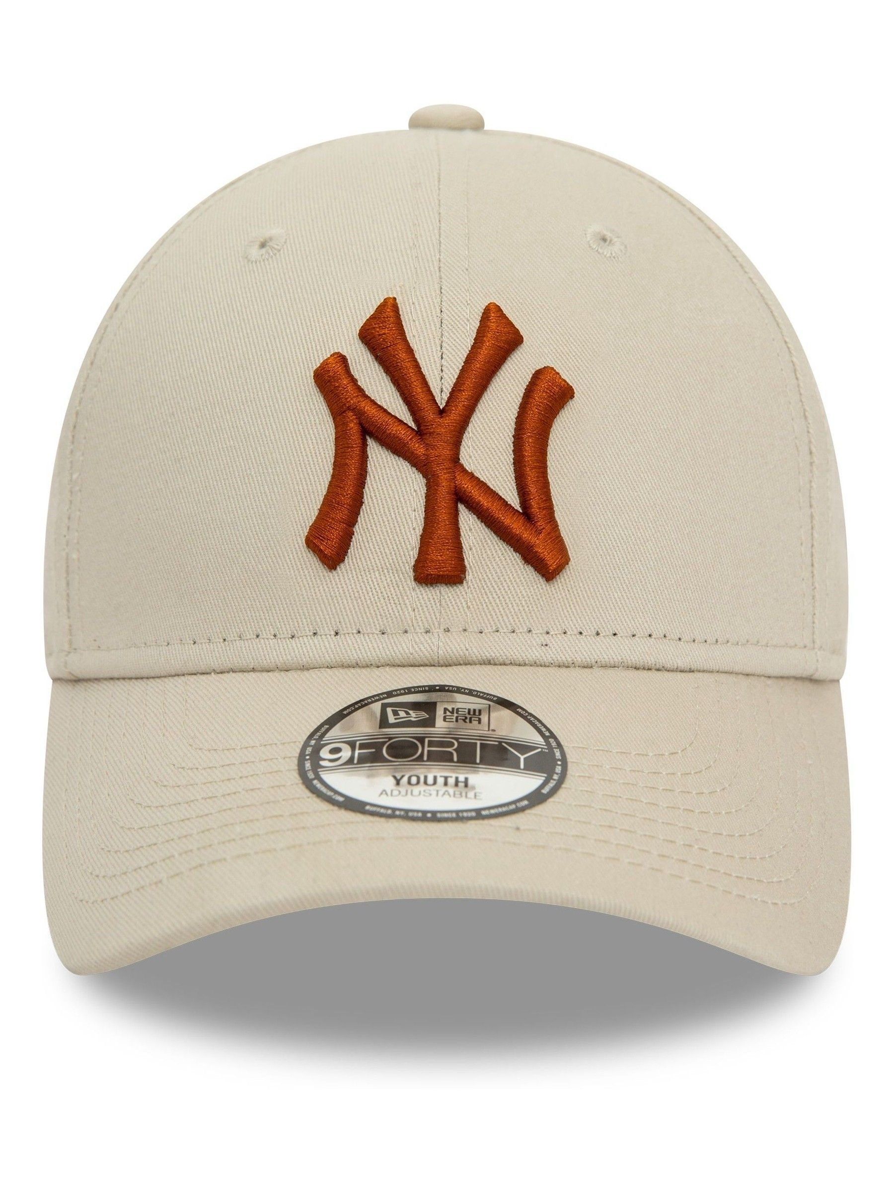 Bruin - New Era® Kids New York Yankees Essential 9FORTY 100% katoenen pet
