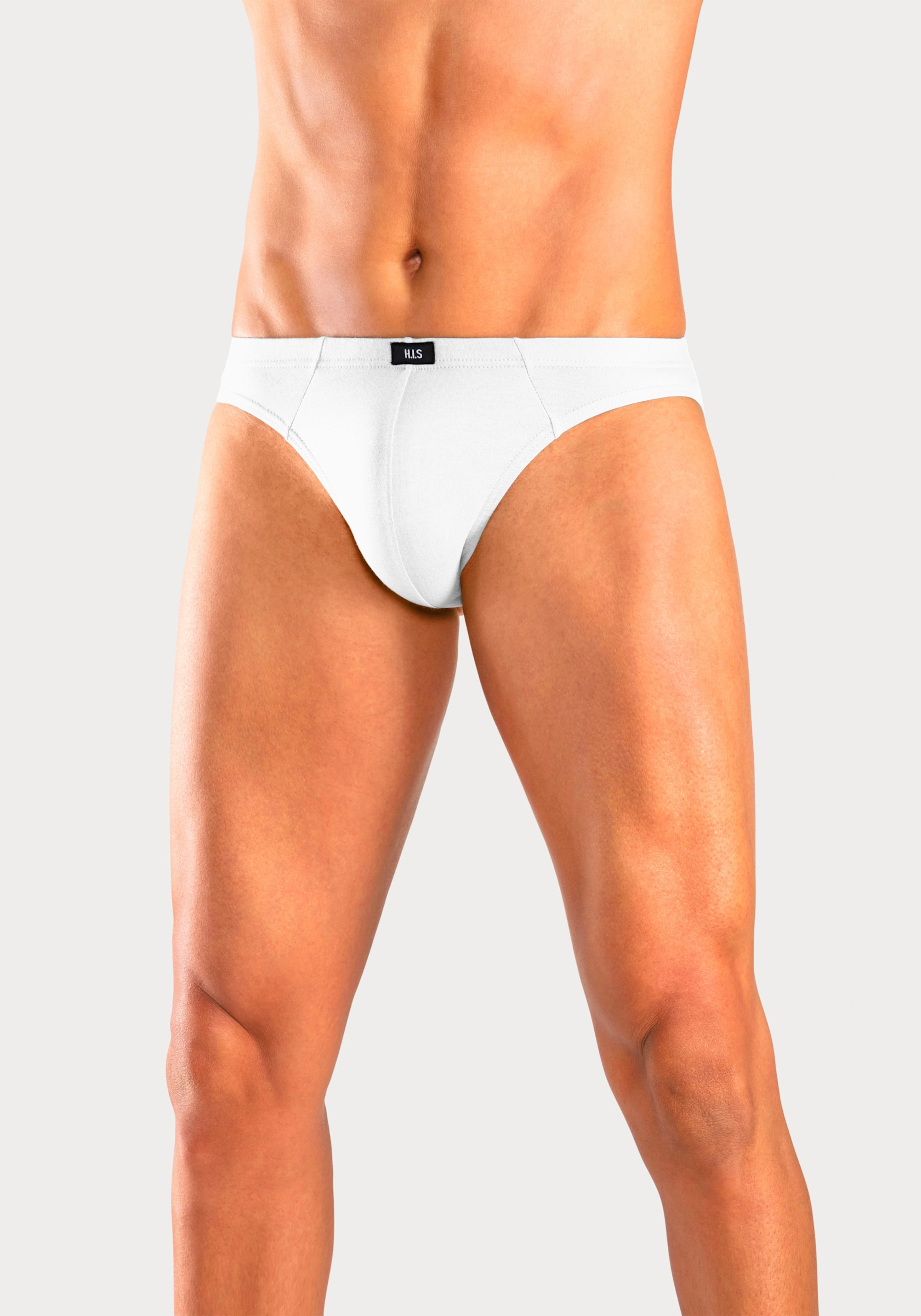 H.I.S Slip in rot, blau, marine, khaki, grau-meliert, schwarz, weiß