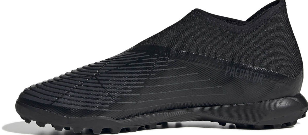 Predator Edge.3 Laceless TF CBLACK/FTWWHT/VIVRED