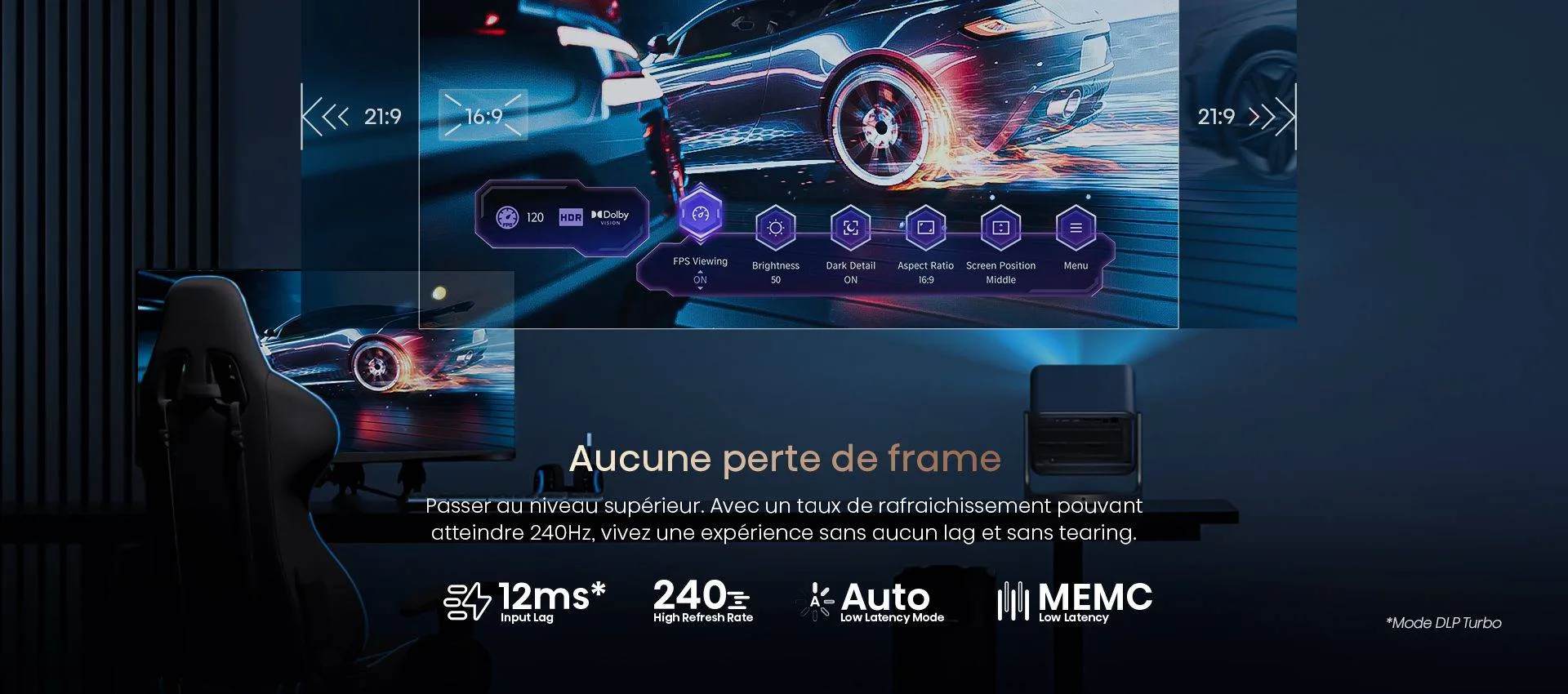 Hisense C2 Pro Vidéoprojecteurs UHD 4K