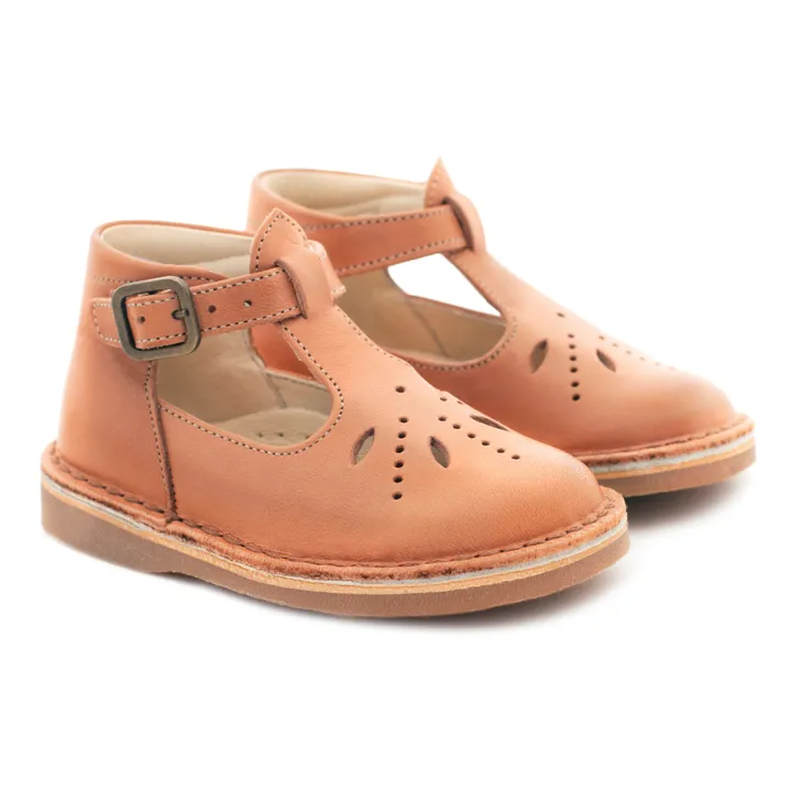 Poppée Babies Ajourées Mid | Camel