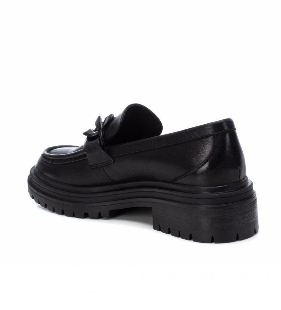 Sapatos de couro Carmela 160257 Preto
