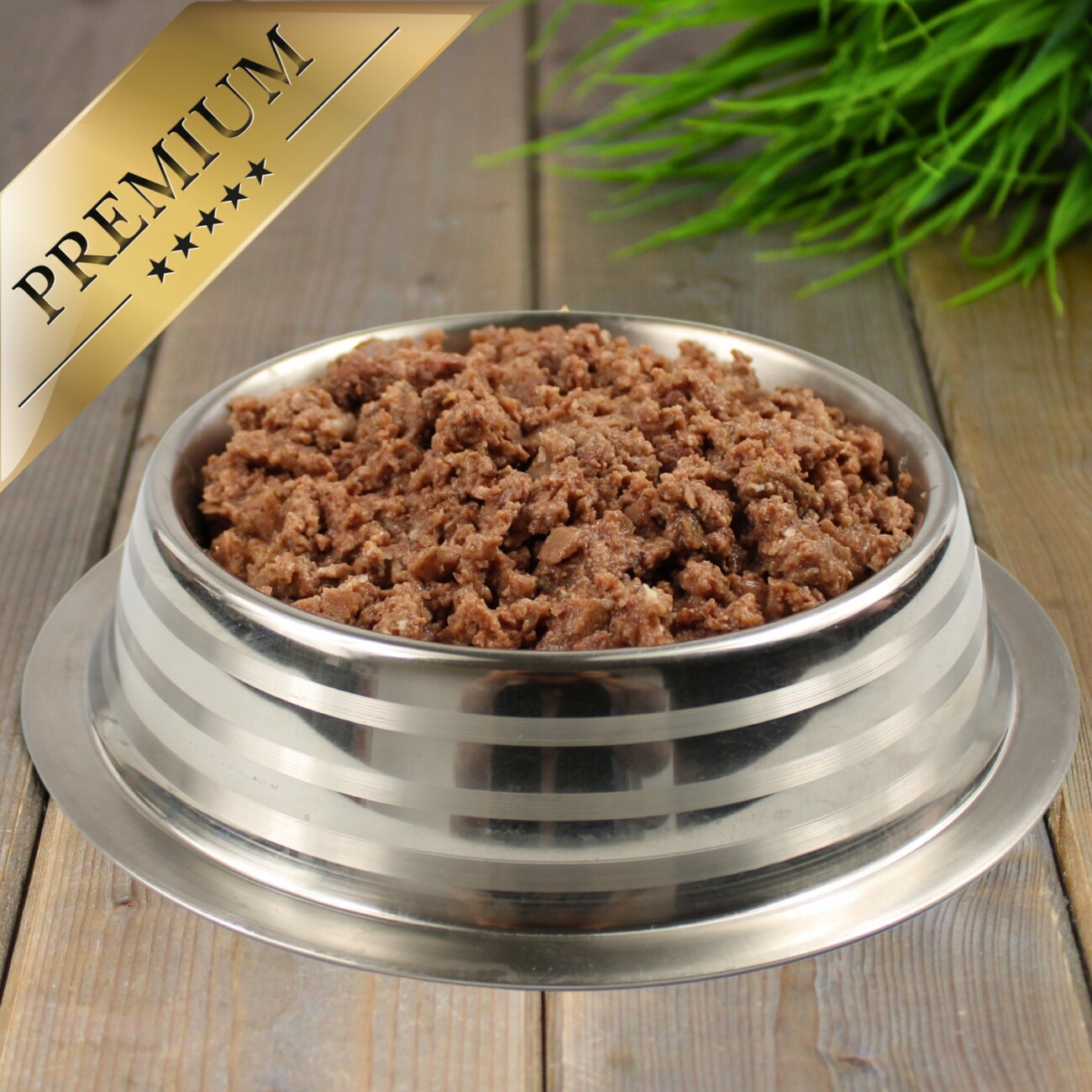Lyra Pet Lecker.Pet Gino's Feine Paté Reich an Rind Hundefutter Nassfutter Vollnahrung 11x150 g