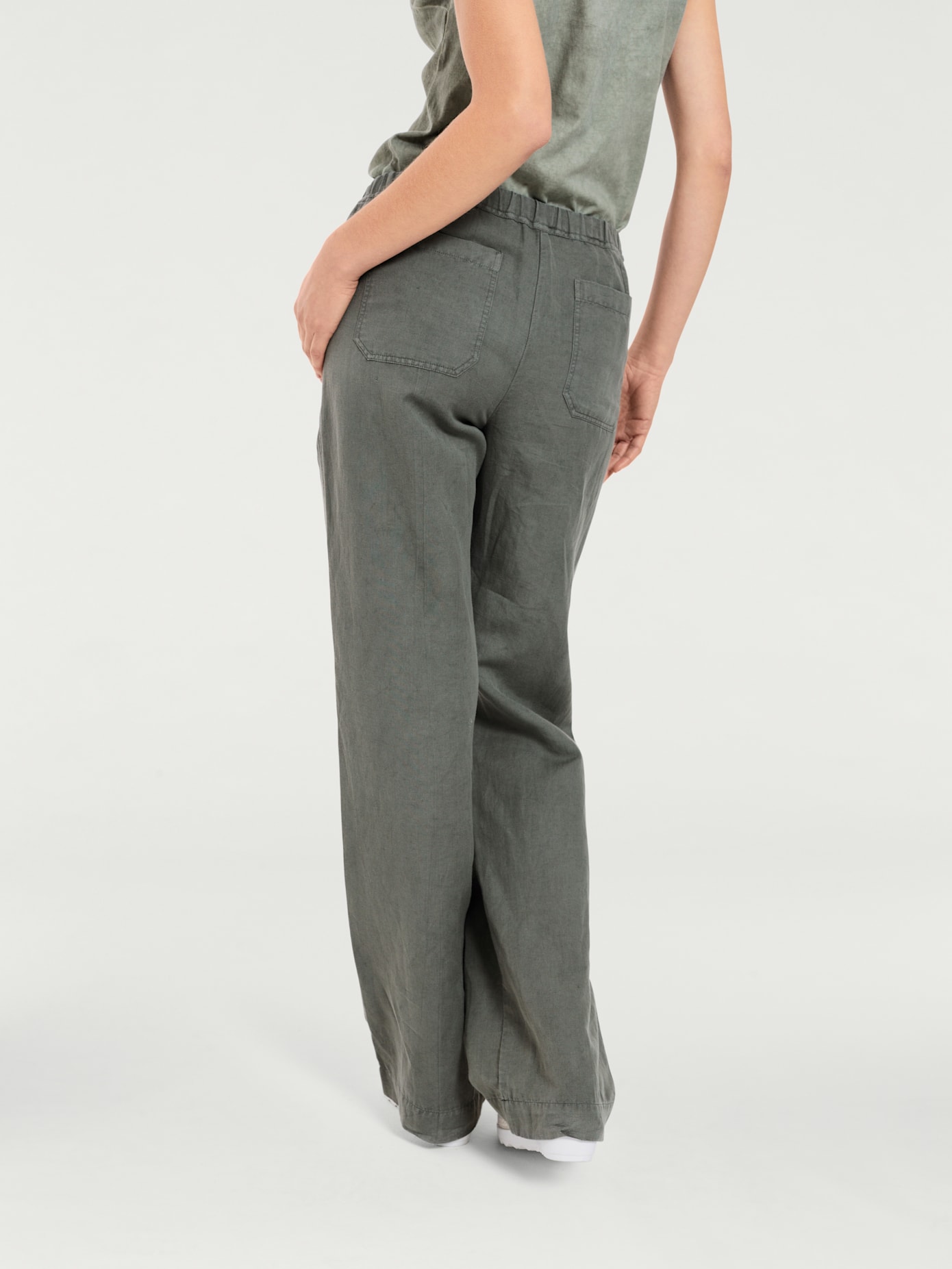 Pantalon jambes larges