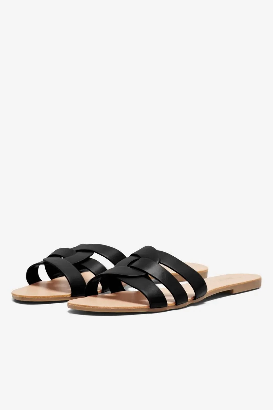 Only Shoes Onlfeli-4 Pu Slip On Sandal