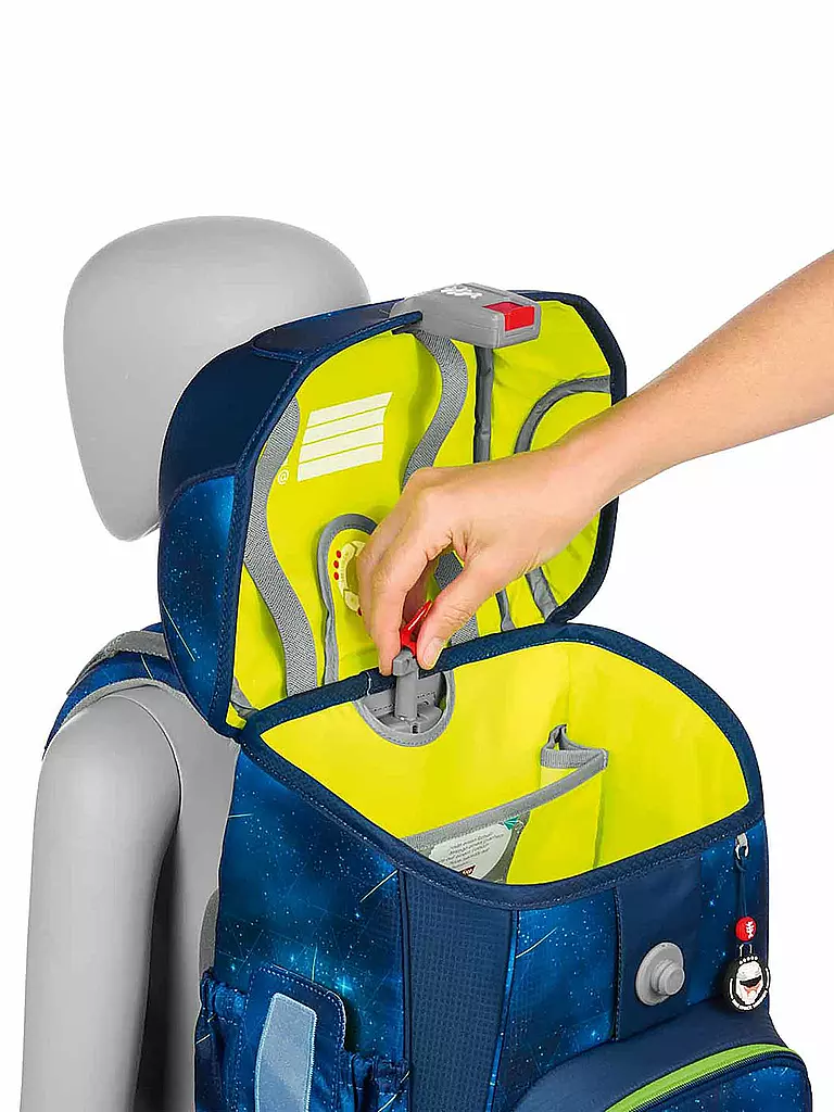 STEP BY STEP Schultaschen Set 5tlg CLOUD Galactus blau