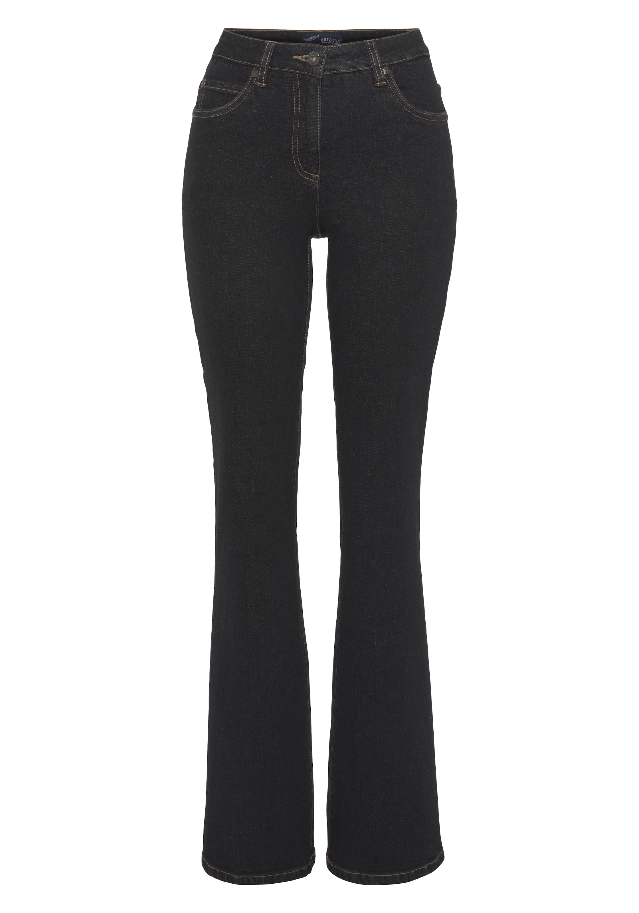 Arizona Bootcut-Jeans , hohe Leibhöhe