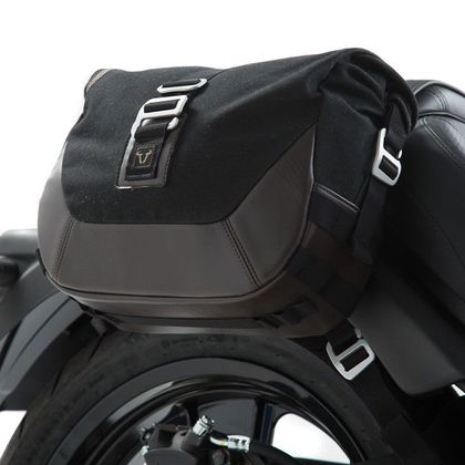 Sacoches cavalières SW-MOTECH LS2 (13.5 litres) l'unité Universel - Noir / Marron